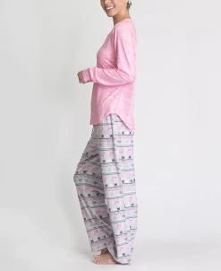 Muk Luks Women's Cozy Sleep And Lounge Set, 2 Piece 8 Muk Luks Women's Cozy Sleep And Lounge Set, 2 Piece -B.TEMPT’D Shop 23257187 fpx