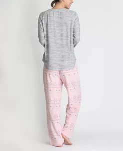 Muk Luks Women's Cozy Sleep And Lounge Set, 2 Piece 5 Muk Luks Women's Cozy Sleep And Lounge Set, 2 Piece -B.TEMPT’D Shop 23257191 fpx