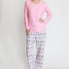 Muk Luks Plus Size Cozy Sleep And Lounge Set, 2 Piece -B.TEMPT’D Shop 23257205 fpx