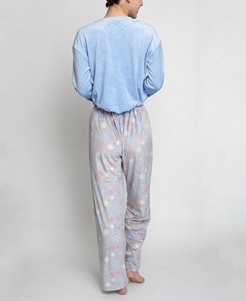 Women's Stretch Fleece Pajama Set, 2 Pieces Hanes Women's Stretch Fleece Pajama Set, 2 Pieces -B.TEMPT’D Shop