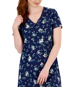 Charter Club Women's Cotton Lace-Trim Essentials Sleepshirt, Created For Macy's -B.TEMPT’D Shop 23367631 fpx