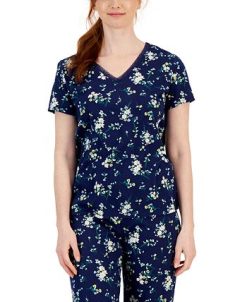 Charter Club Women's Cotton Lace-Trim Essentials Pajamas Set, Created For Macy's -B.TEMPT’D Shop 23367674 fpx