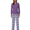 Lauren Ralph Lauren Ong Sleeve And Pant Pajama Set