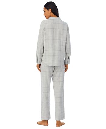 ong Sleeve And Pant Matching Pajama Set Lauren Ralph Lauren Ong Sleeve And Pant Matching Pajama Set -B.TEMPT’D Shop