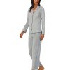 Lauren Ralph Lauren Women's Long Sleeve Shirt And Pant Matching Pajama Set