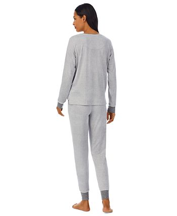 Women's Long-Sleeve Jogger Pajamas Set Lauren Ralph Lauren Women's Long-Sleeve Jogger Pajamas Set -B.TEMPT’D Shop