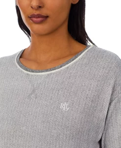 Lauren Ralph Lauren Women's Long-Sleeve Jogger Pajamas Set 6 Lauren Ralph Lauren Women's Long-Sleeve Jogger Pajamas Set -B.TEMPT’D Shop 23444226 fpx