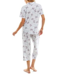 Roudelain Women's Printed Short-Sleeve Capri Pajamas Set 3 Roudelain Women's Printed Short-Sleeve Capri Pajamas Set -B.TEMPT’D Shop 23523685 fpx