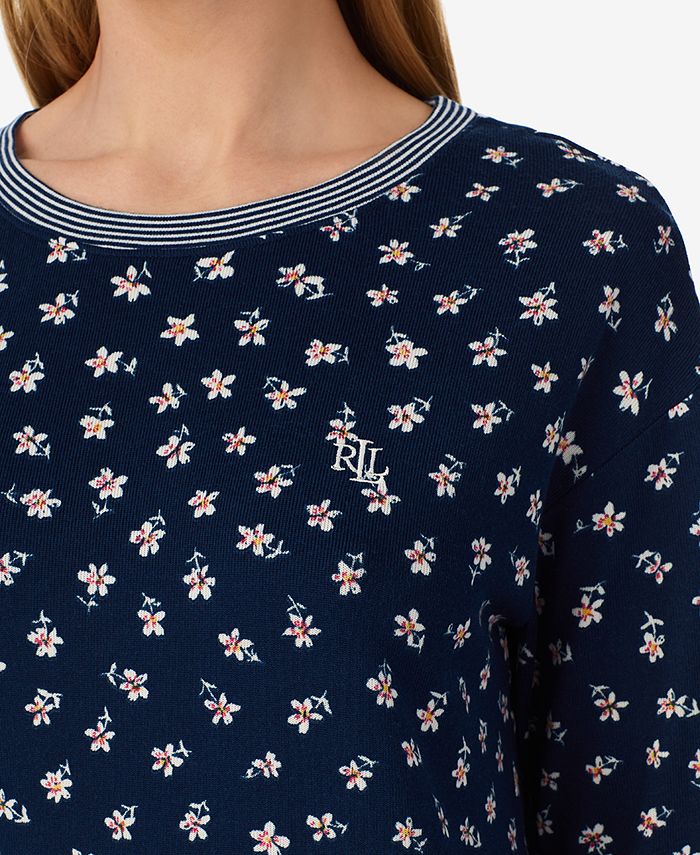 Women's Floral Matching Pajamas Set Lauren Ralph Lauren Women's Floral Matching Pajamas Set -B.TEMPT’D Shop