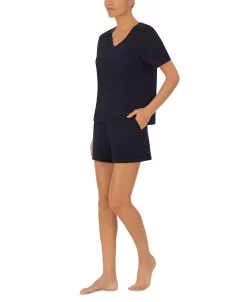 Sanctuary Women's Short-Sleeve Boxer Pajamas Set -B.TEMPT’D Shop 23567227 fpx