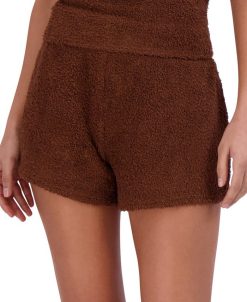Steve Madden Women's Pull-On Chenille Sleep Shorts