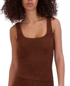 Steve Madden Women's Scoop-Neck Chenille Sleep Tank Top