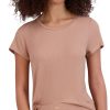 Steve Madden Women's Ribbed Short-Sleeve Baby Tee 2 Steve Madden Women's Ribbed Short-Sleeve Baby Tee -B.TEMPT’D Shop 23567844 fpx