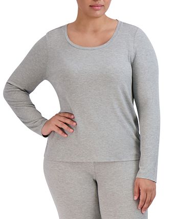 Women's Ribbed Long-Sleeve Sleep Tee Steve Madden Women's Ribbed Long-Sleeve Sleep Tee -B.TEMPT’D Shop