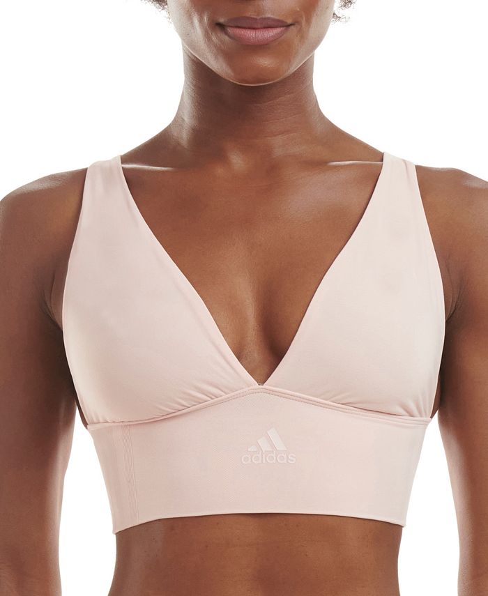Women's Longline Plunge Light Support Bra 4A7H69 ADIDAS Women's Longline Plunge Light Support Bra 4A7H69 -B.TEMPT’D Shop