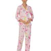 Lauren Ralph Lauren Women's Floral 3/4-Sleeve Pajamas Set 2 Lauren Ralph Lauren Women's Floral 3/4-Sleeve Pajamas Set -B.TEMPT’D Shop 23642867 fpx