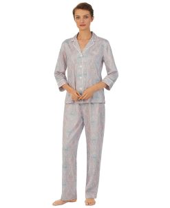 Lauren Ralph Lauren Women's Paisley-Print Pajamas Set
