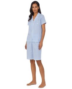 Lauren Ralph Lauren Bingham Bermuda Printed Cotton Pajama Set 8 Lauren Ralph Lauren Bingham Bermuda Printed Cotton Pajama Set -B.TEMPT’D Shop 23643093 fpx