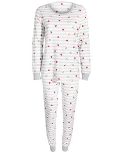 Family Pajamas Women's Hearts Striped Valentine's Day Matching Pajama Set, Created For Macy's 5 Family Pajamas Women's Hearts Striped Valentine's Day Matching Pajama Set, Created For Macy's -B.TEMPT’D Shop 23672454 fpx