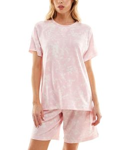 Roudelain Women's Printed Bermuda Shorts Pajama Set 5 Roudelain Women's Printed Bermuda Shorts Pajama Set -B.TEMPT’D Shop 23718483 fpx