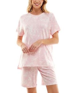 Roudelain Women's Printed Bermuda Shorts Pajama Set 8 Roudelain Women's Printed Bermuda Shorts Pajama Set -B.TEMPT’D Shop 23718486 fpx