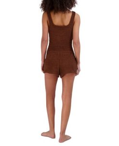 Steve Madden Women's Pull-On Chenille Sleep Shorts 4 Steve Madden Women's Pull-On Chenille Sleep Shorts -B.TEMPT’D Shop 23758411 fpx