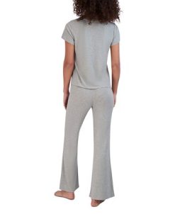 Steve Madden Women's Ribbed Flare-Leg Sleep Pants 4 Steve Madden Women's Ribbed Flare-Leg Sleep Pants -B.TEMPT’D Shop 23758506 fpx