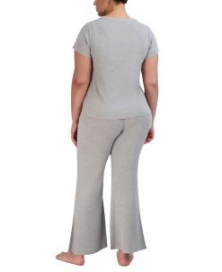 Steve Madden Women's Ribbed Flare-Leg Sleep Pants 5 Steve Madden Women's Ribbed Flare-Leg Sleep Pants -B.TEMPT’D Shop 23758527 fpx