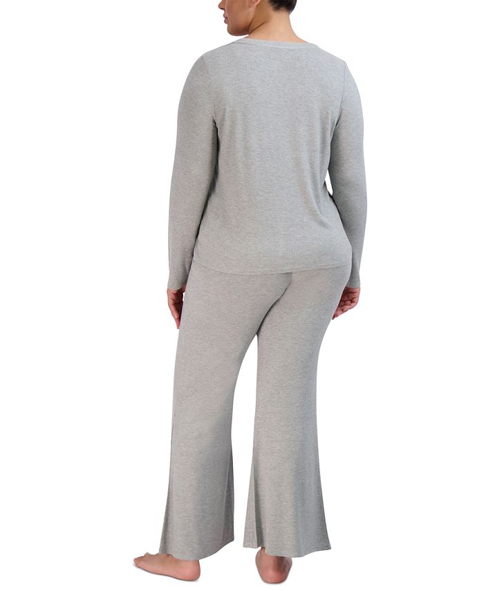 Women's Ribbed Long-Sleeve Sleep Tee Steve Madden Women's Ribbed Long-Sleeve Sleep Tee -B.TEMPT’D Shop