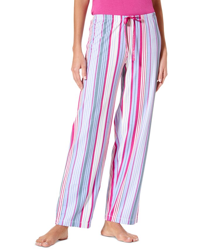 Women's Side By Side Stripe Knit Pajama Pants Hue Women's Side By Side Stripe Knit Pajama Pants -B.TEMPT’D Shop