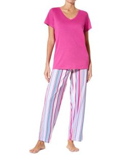 Hue Women's Side By Side Stripe Knit Pajama Pants 4 Hue Women's Side By Side Stripe Knit Pajama Pants -B.TEMPT’D Shop 23773841 fpx