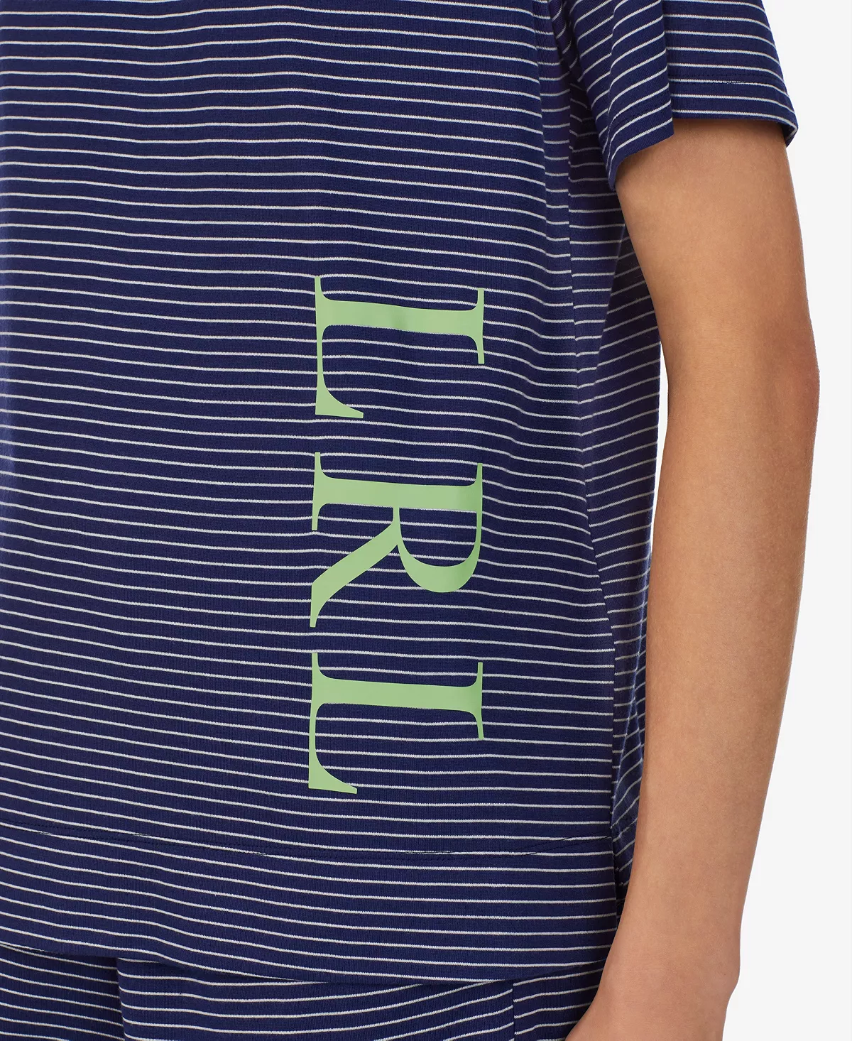 Women's Short Sleeve Crew Neck Wide Leg Pants 2 Piece Pajama Set Lauren Ralph Lauren Women's Short Sleeve Crew Neck Wide Leg Pants 2 Piece Pajama Set -B.TEMPT’D Shop