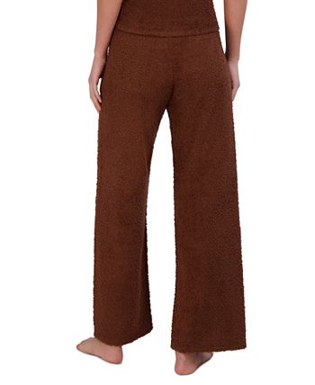 Women's Wide-Leg Chenille Sleep Pants Steve Madden Women's Wide-Leg Chenille Sleep Pants -B.TEMPT’D Shop