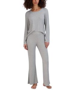 Steve Madden Women's Ribbed Long-Sleeve Sleep Tee 8 Steve Madden Women's Ribbed Long-Sleeve Sleep Tee -B.TEMPT’D Shop 23899684 fpx