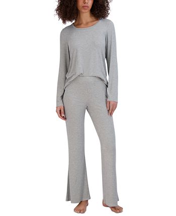 Women's Ribbed Long-Sleeve Sleep Tee Steve Madden Women's Ribbed Long-Sleeve Sleep Tee -B.TEMPT’D Shop