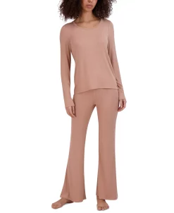 Steve Madden Women's Ribbed Long-Sleeve Sleep Tee 13 Steve Madden Women's Ribbed Long-Sleeve Sleep Tee -B.TEMPT’D Shop 23899686 fpx