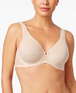 Wacoal Stark Beauty Rose-Lace Molded Underwire Bra 855225