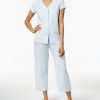 Charter Club Short Sleeve Top And Cropped Pant Cotton Pajama Set, Created For Macy's -B.TEMPT’D Shop 8346859 fpx
