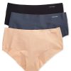 Calvin Klein Women's Invisibles 3-Pack Hipster Underwear QD3559 -B.TEMPT’D Shop 8395328 fpx
