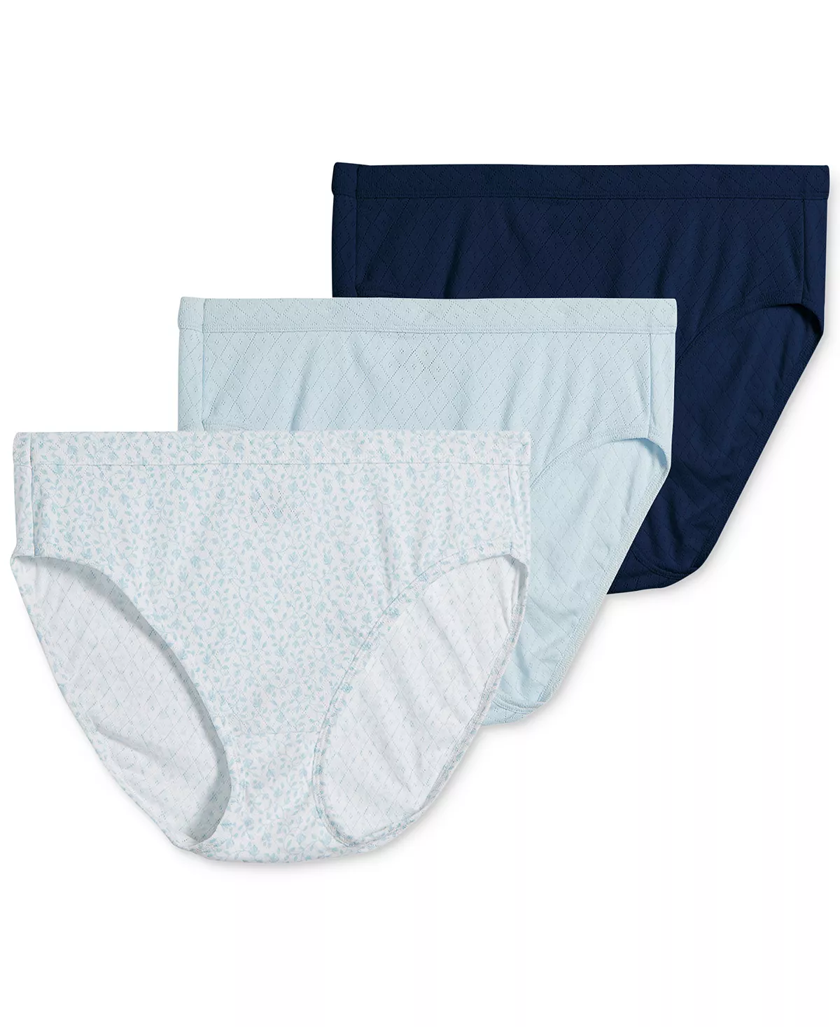 Elance Cotton French Cut Underwear 3-Pk 1541, Extended Sizes Jockey Elance Cotton French Cut Underwear 3-Pk 1541, Extended Sizes -B.TEMPT’D Shop
