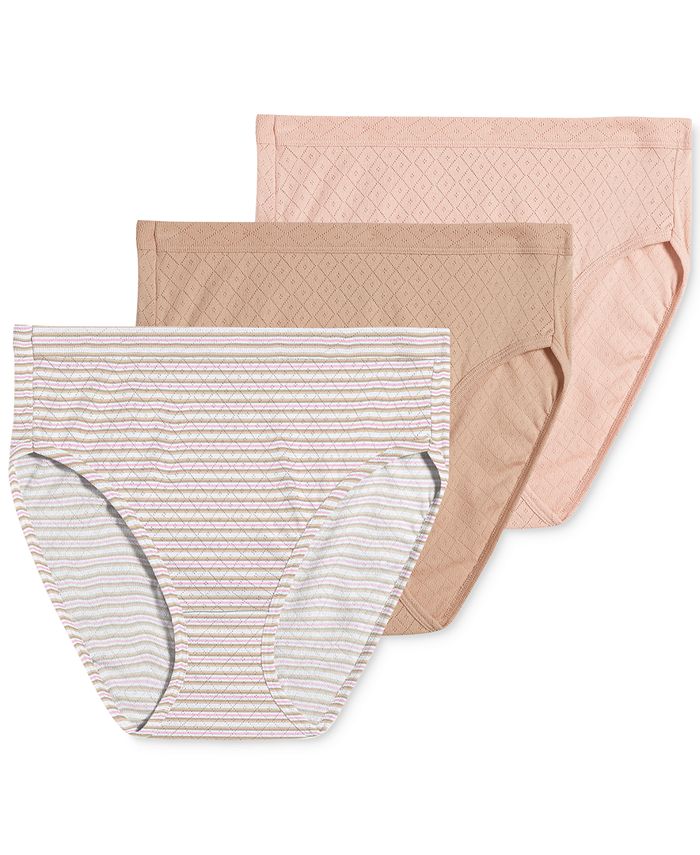 Elance Cotton French Cut Underwear 3-Pk 1541, Extended Sizes Jockey Elance Cotton French Cut Underwear 3-Pk 1541, Extended Sizes -B.TEMPT’D Shop