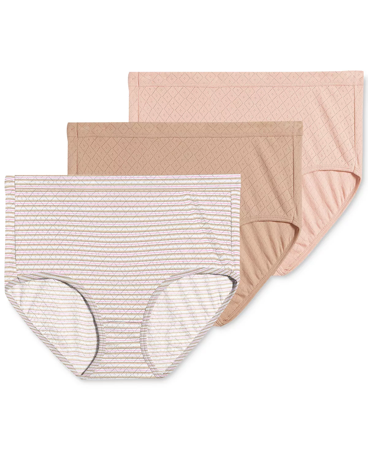Elance Breathe Brief 3 Pack Underwear 1542, Extended Sizes Jockey Elance Breathe Brief 3 Pack Underwear 1542, Extended Sizes -B.TEMPT’D Shop