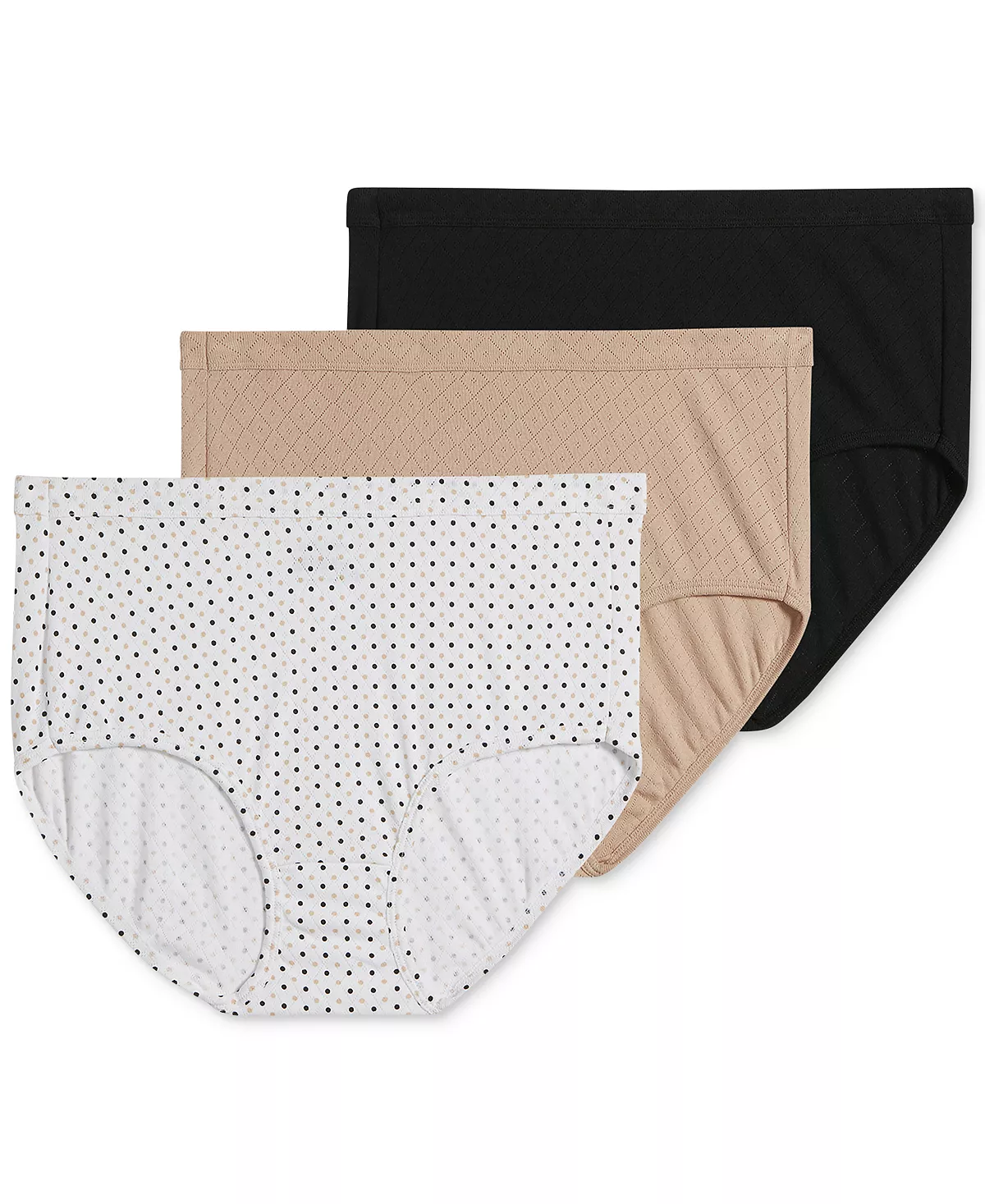 Elance Breathe Brief 3 Pack Underwear 1542, Extended Sizes Jockey Elance Breathe Brief 3 Pack Underwear 1542, Extended Sizes -B.TEMPT’D Shop