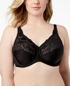 Lilyette Minimizer Comfort Lace Underwire Bra 428 -B.TEMPT’D Shop 9565003 fpx