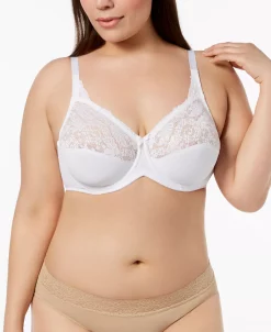 Lilyette Minimizer Comfort Lace Underwire Bra 428 -B.TEMPT’D Shop 9673704 fpx