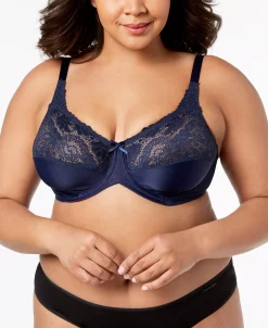 Lilyette Minimizer Comfort Lace Underwire Bra 428 -B.TEMPT’D Shop 9673706 fpx