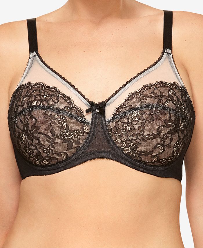 Retro Chic Full-Figure Underwire Bra 855186, Up To I Cup Wacoal Retro Chic Full-Figure Underwire Bra 855186, Up To I Cup -B.TEMPT’D Shop