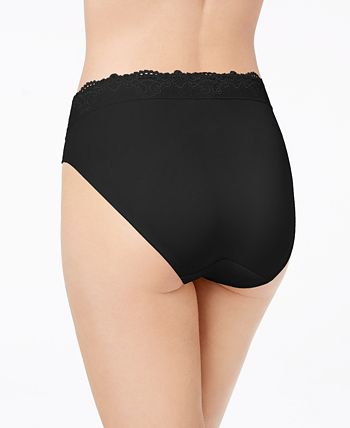 Women's Passion For Comfort Hi Cut Lace-Waist Underwear DFPC62 Bali Women's Passion For Comfort Hi Cut Lace-Waist Underwear DFPC62 -B.TEMPT’D Shop